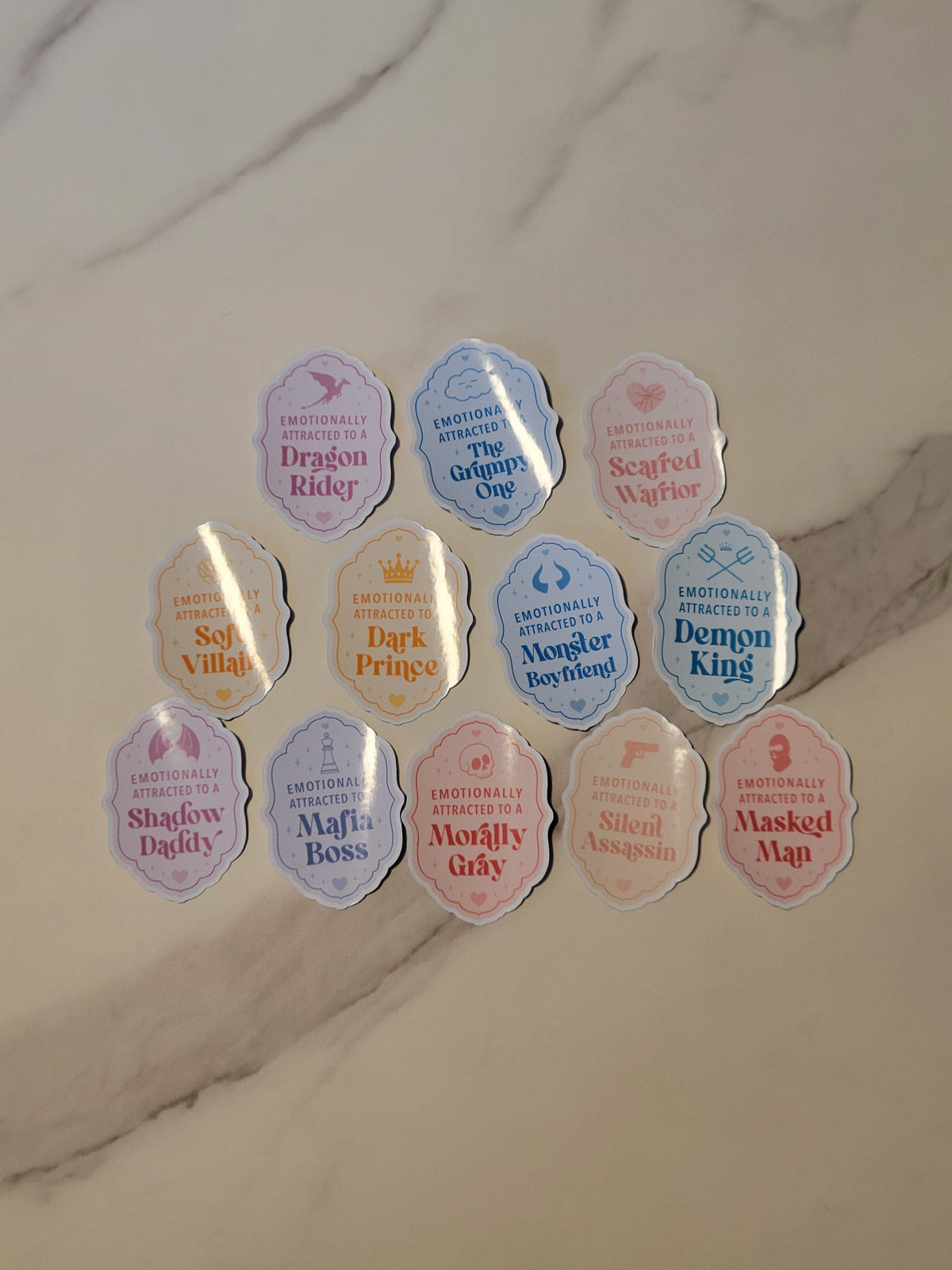 Book Boyfriend Stickers