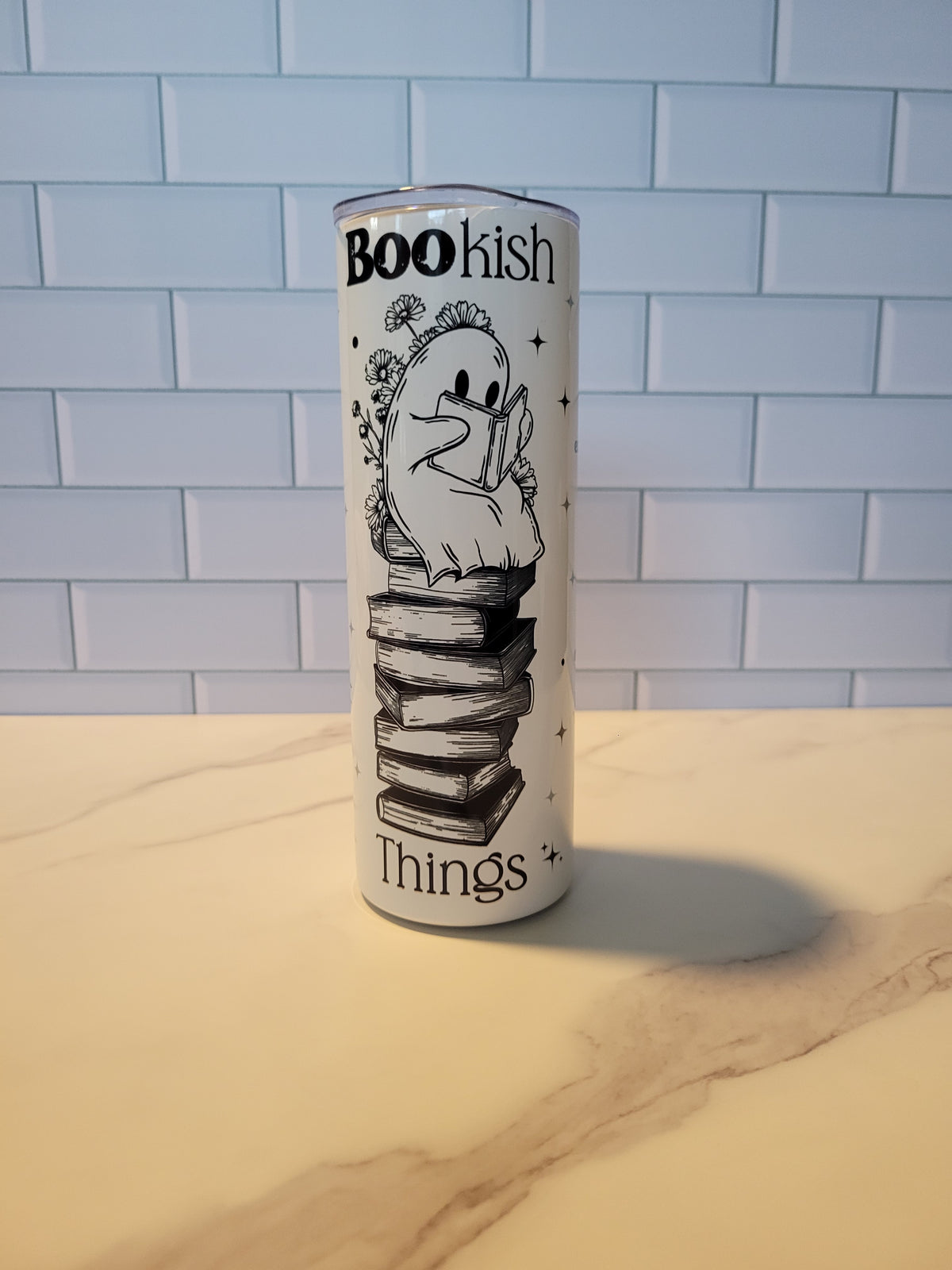Book Ghost Tumbler