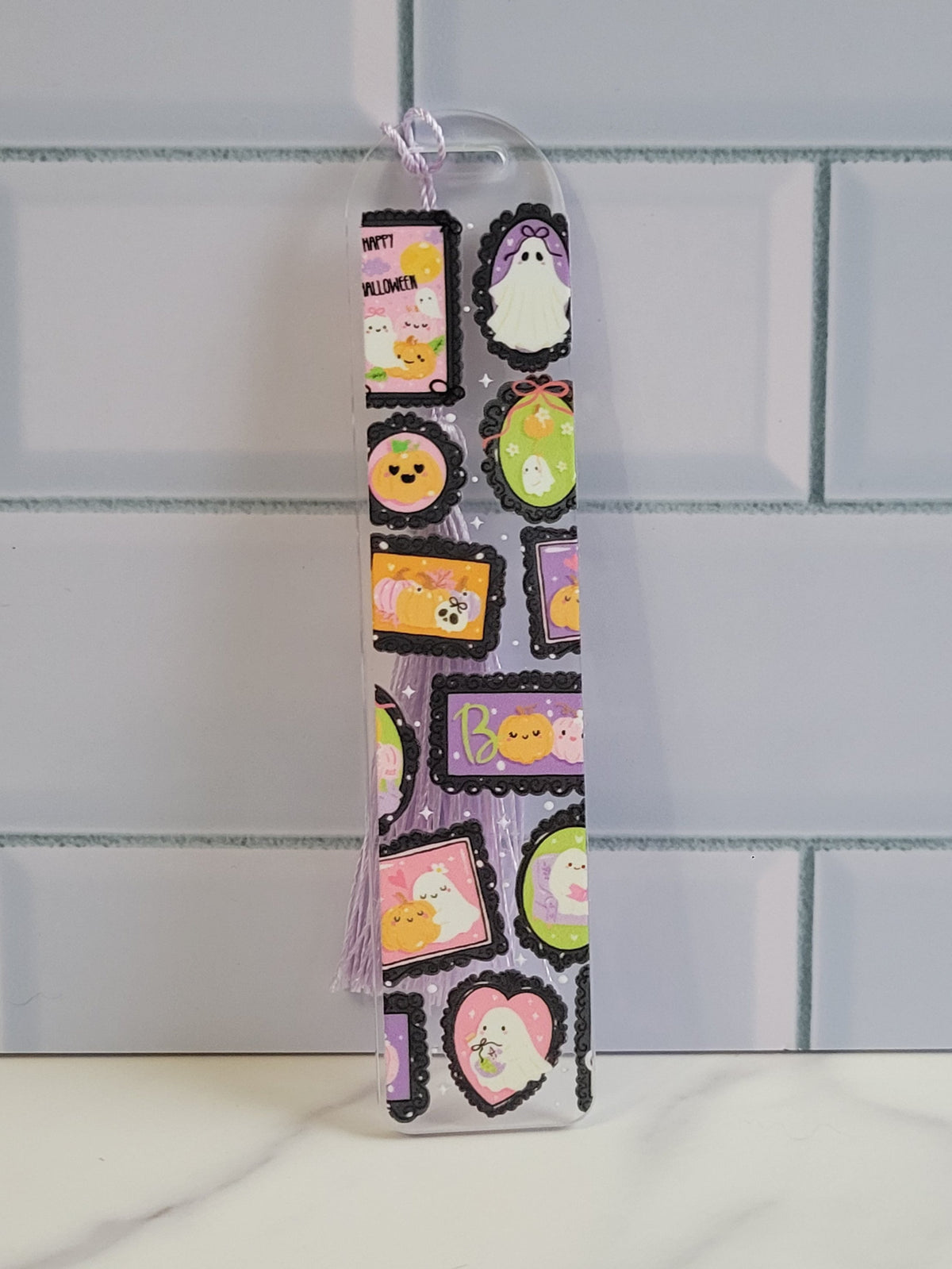 Halloween Ghost Frame Bookmark